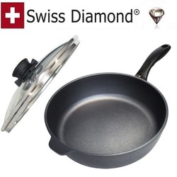 Sauteuse,accessoires cuisine,Sauteuse Swiss Diamond 24/28 cm