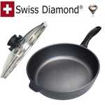 Sauteuse,accessoires cuisine,Sauteuse Swiss Diamond 24/28 cm