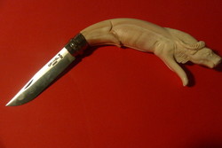 Fait main-Couteau Opinel,Couteau Collection Sculpt Buffle