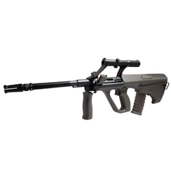 AIRSOFT 1Joule STEYR AUG A1 AUTHENTIQUE Lunette1.5x MILITARY