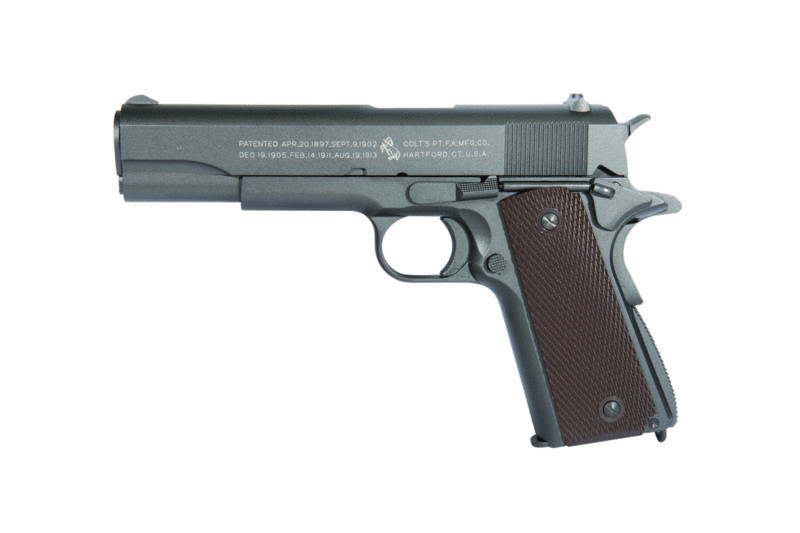 COLT 1911 AIRSOFT CO2 replique-pistolet a bille 1 Joule 6mm - Les