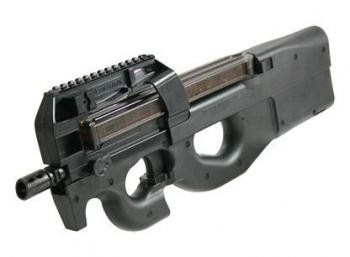 Gun P90 Airsoft-Promo Cybergun-replique mitraillette bille - Les 3 cannes