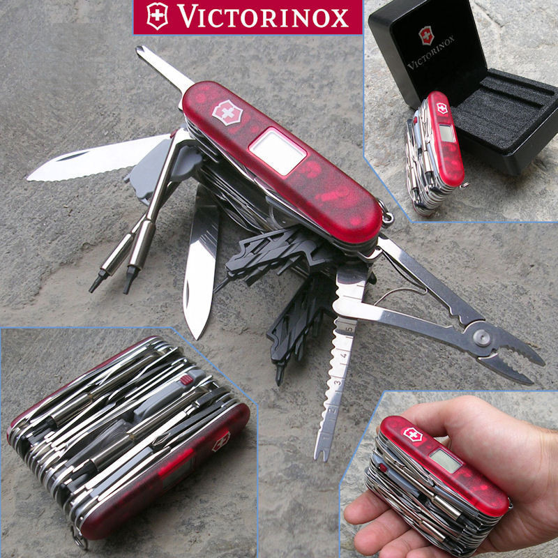 Victorinox. Victorinox XAVT, Couteau Suisse Victorinox XXL - Les 3 cannes