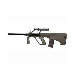 AIRSOFT 1Joule STEYR AUG A1 AUTHENTIQUE Lunette1.5x MILITARY
